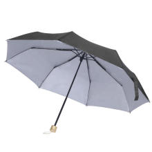 Manual Open Rainproof Custom Metal Frames Light Promotion Collapsible Umbrella